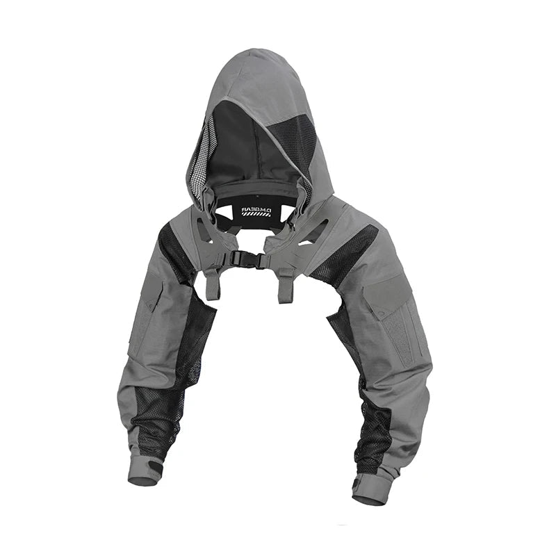 Men's Techwear Tactical Hooded Camouflage Jacket - ATLAS 1