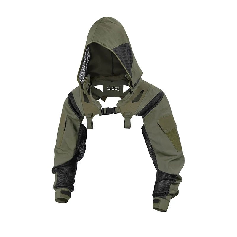 Men's Techwear Tactical Hooded Camouflage Jacket - ATLAS 1