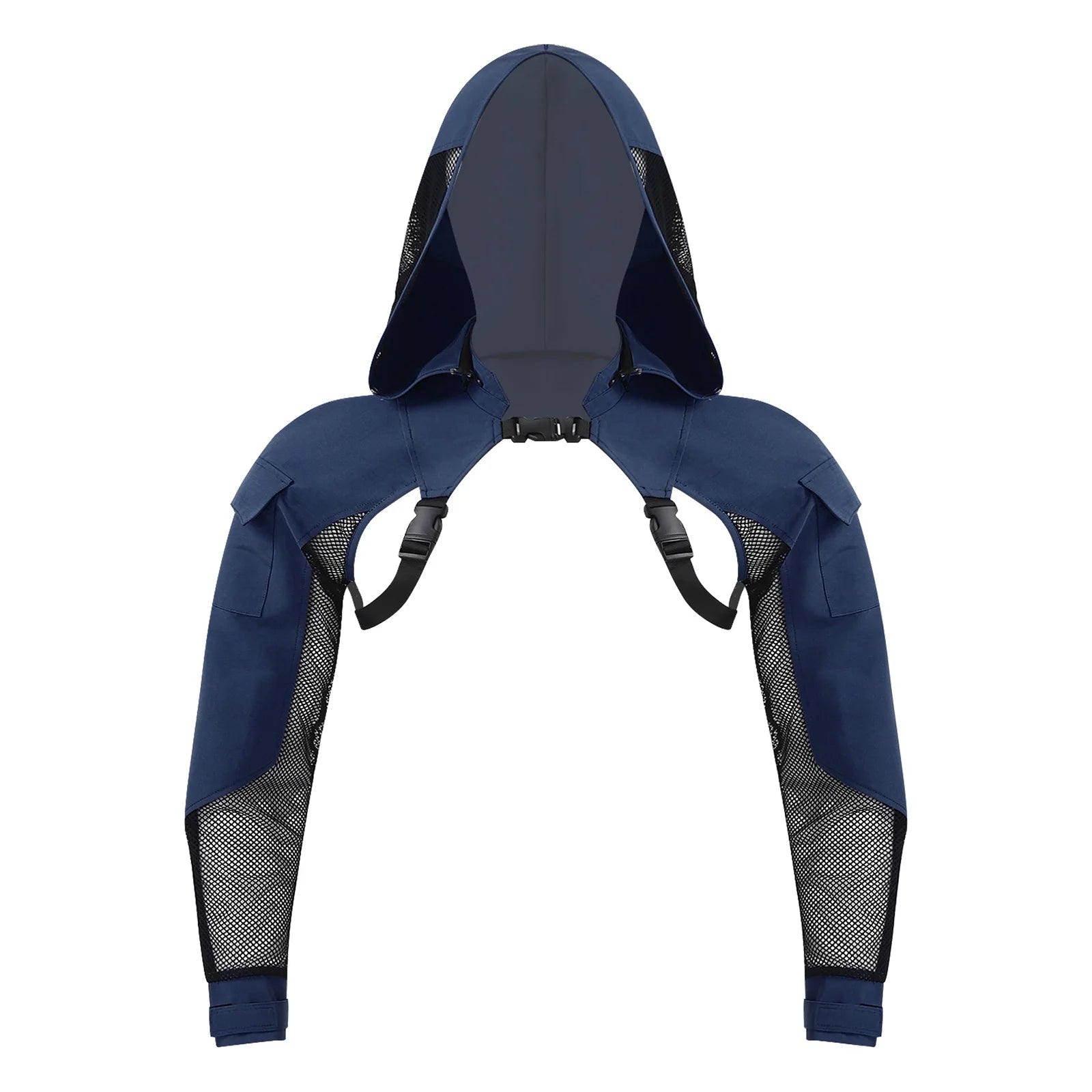 Men's Techwear Tactical Hooded Combat Mesh Jacket - ATLAS 1