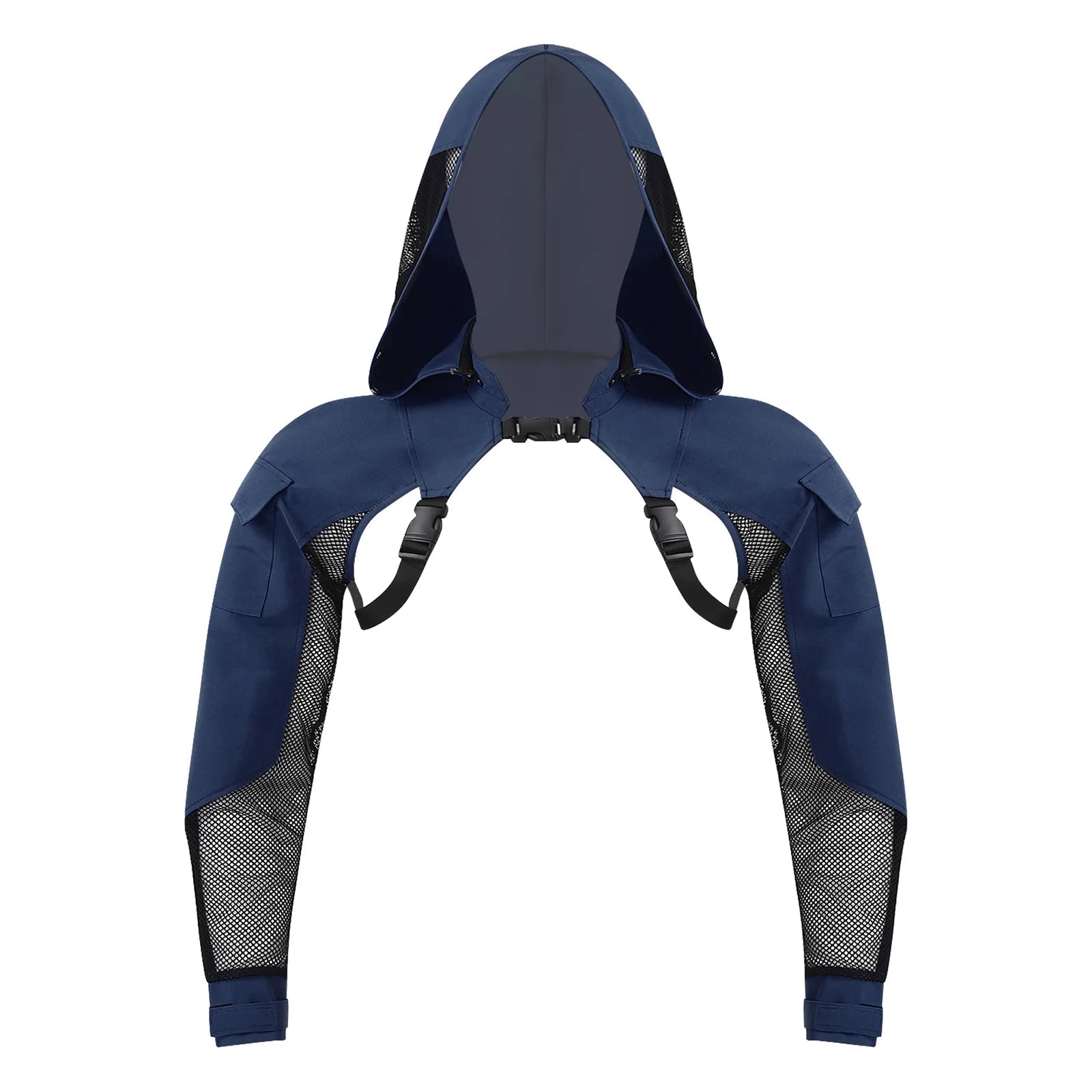 Men's Techwear Tactical Hooded Combat Mesh Jacket - ATLAS 1