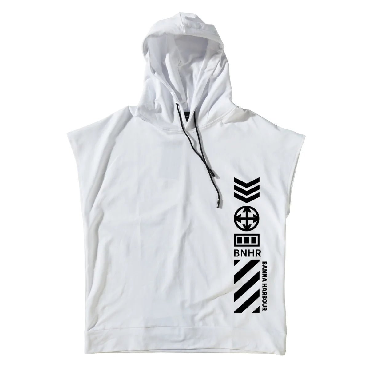 Men's Techwear Tactical Hooded Sleeveless Tank Top - ATLAS 1
