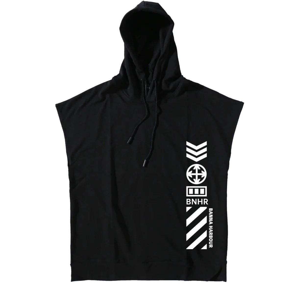 Men's Techwear Tactical Hooded Sleeveless Tank Top - ATLAS 1