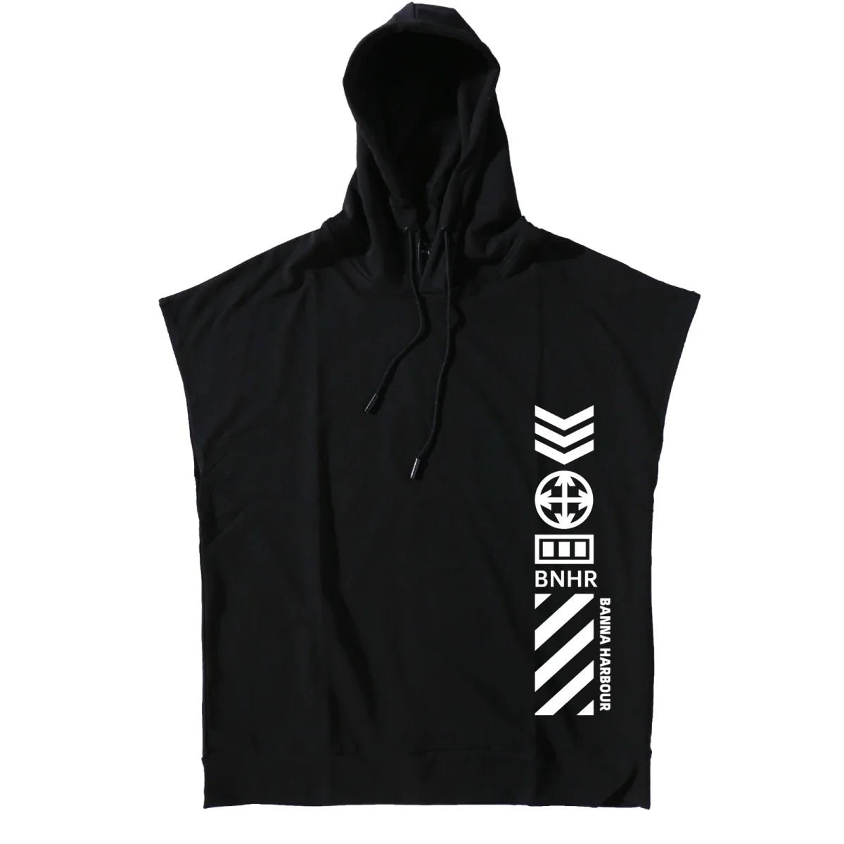 Men's Techwear Tactical Hooded Sleeveless Tank Top - ATLAS 1