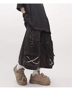 Men's Techwear Tactical Multi Pocket Cargo Shorts - ATLAS 1