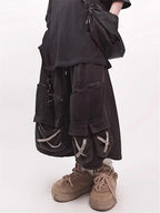 Men's Techwear Tactical Multi Pocket Cargo Shorts - ATLAS 1