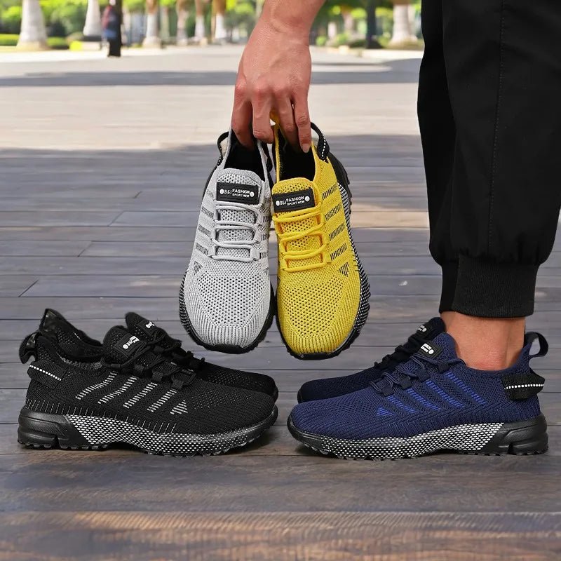 Men's Techwear Thick Sole Breathable Running Sneakers - ATLAS 1