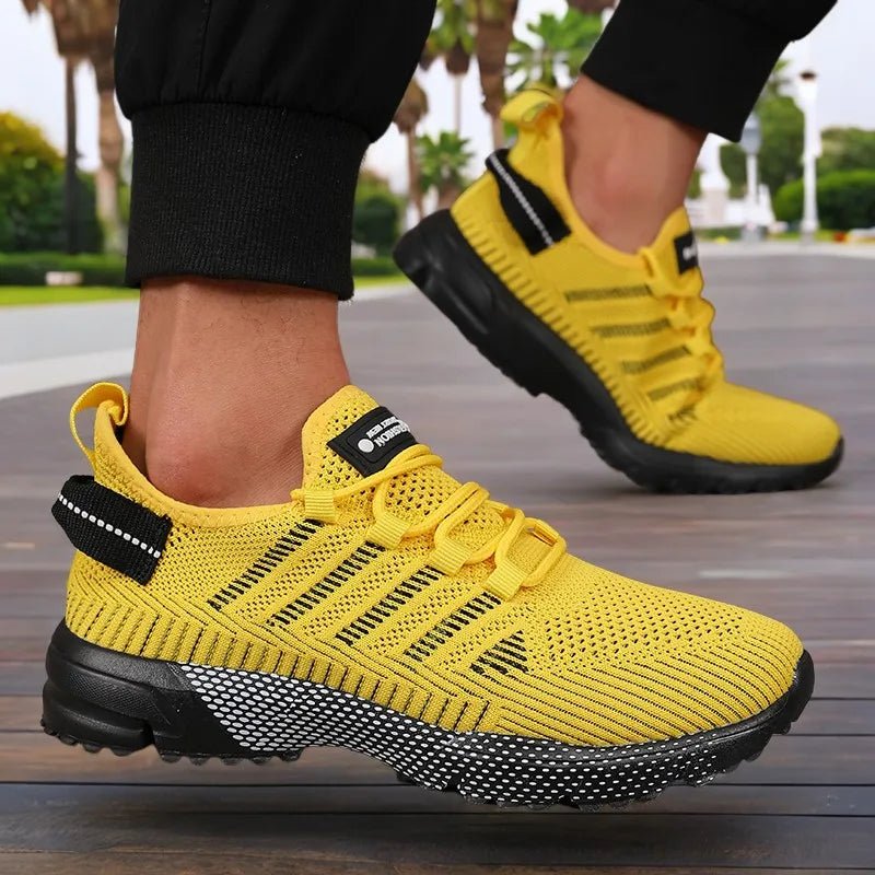 Men's Techwear Thick Sole Breathable Running Sneakers - ATLAS 1