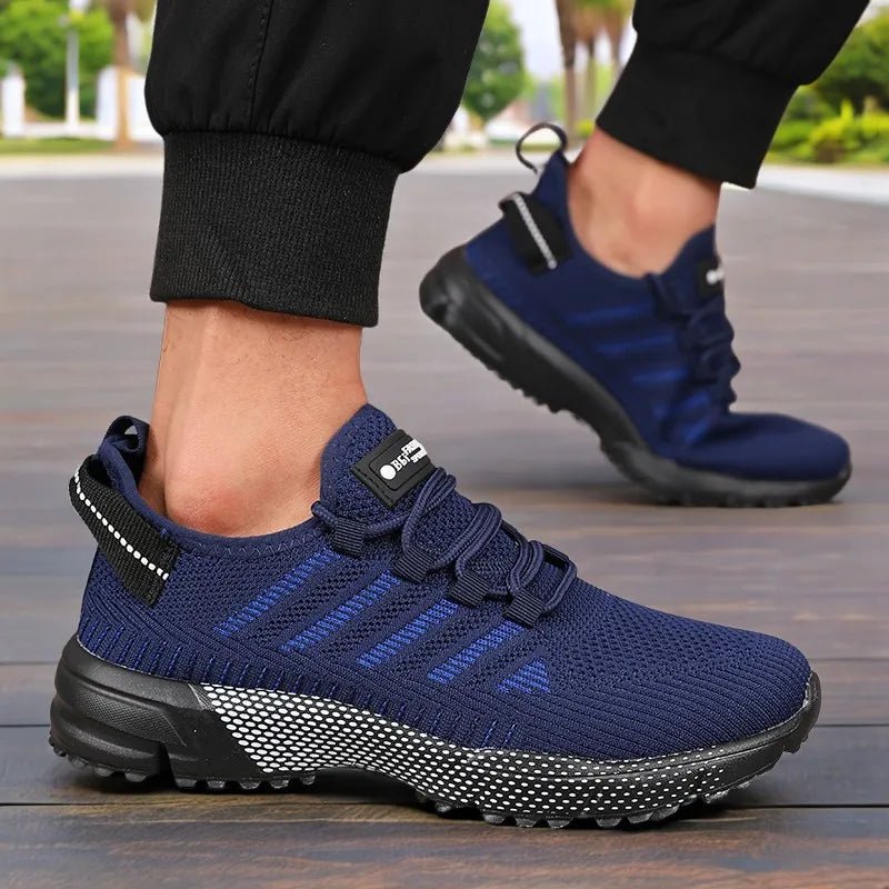 Men's Techwear Thick Sole Breathable Running Sneakers - ATLAS 1