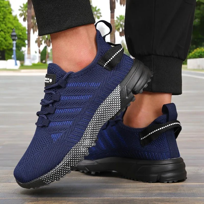 Men's Techwear Thick Sole Breathable Running Sneakers - ATLAS 1