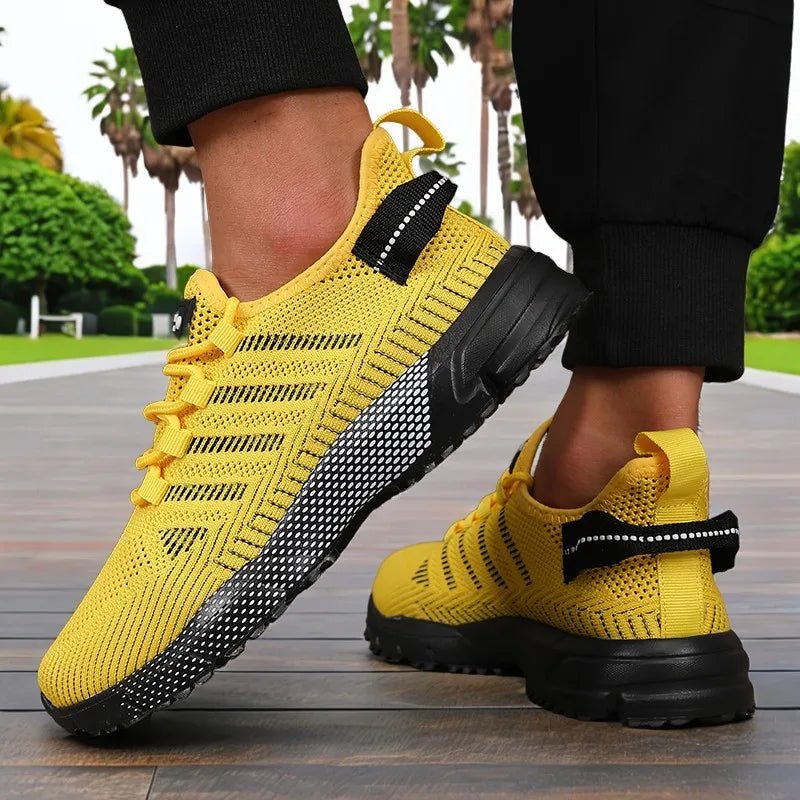 Men's Techwear Thick Sole Breathable Running Sneakers - ATLAS 1