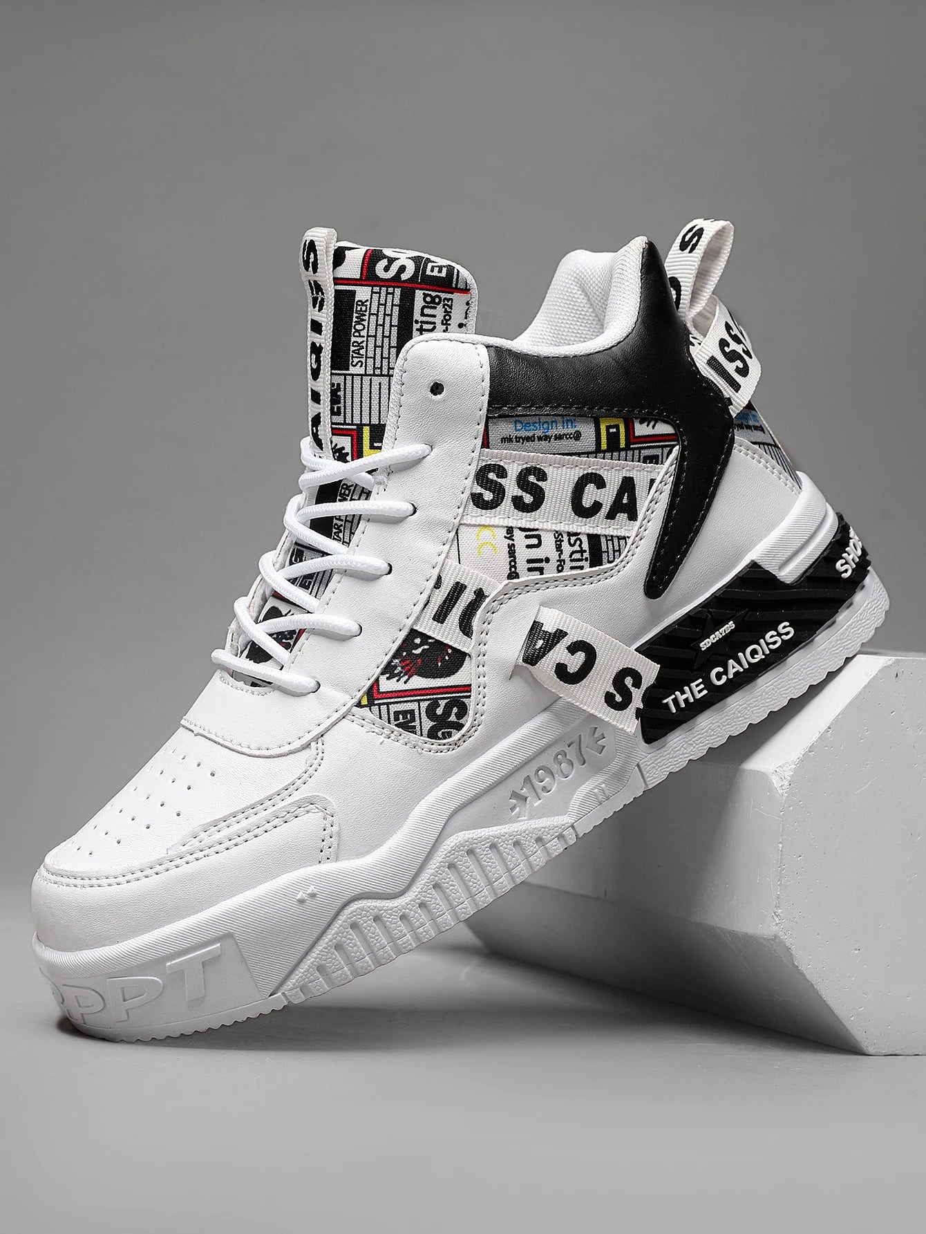 Men's Techwear Ultra-Light Skateboard Sneakers - ATLAS 1