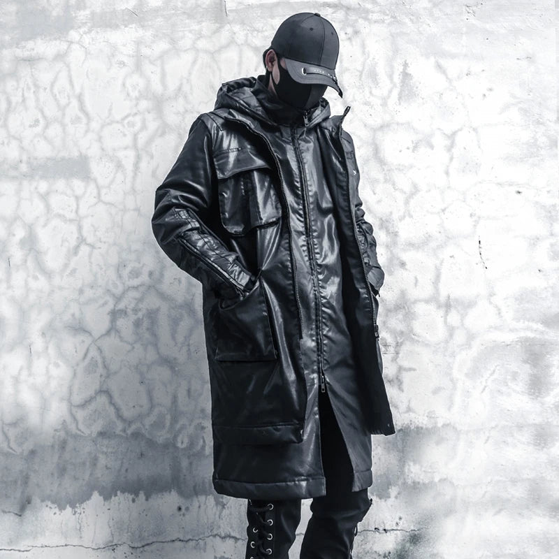 Men's Techwear Winter Functional Windbreaker Parka Jacket - ATLAS 1