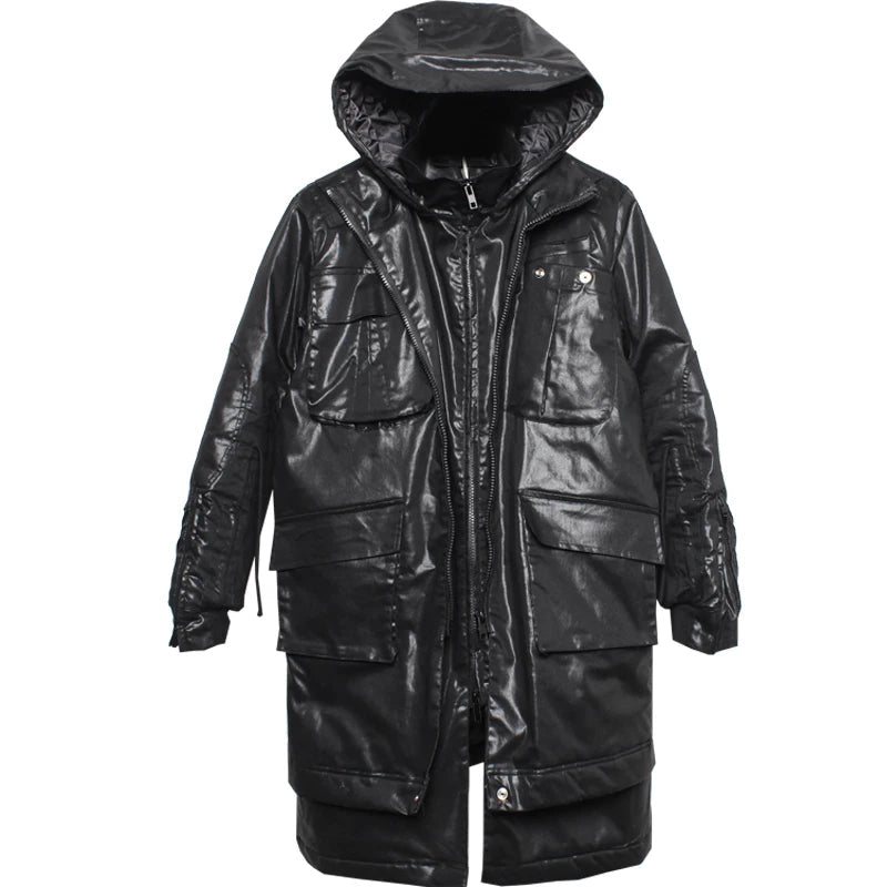Men's Techwear Winter Functional Windbreaker Parka Jacket - ATLAS 1