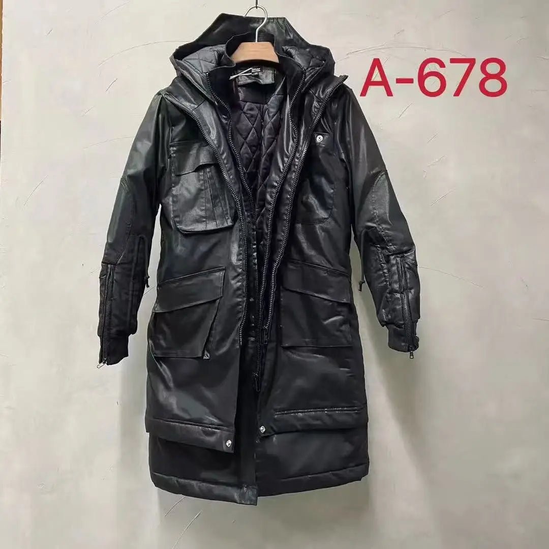 Men's Techwear Winter Functional Windbreaker Parka Jacket - ATLAS 1