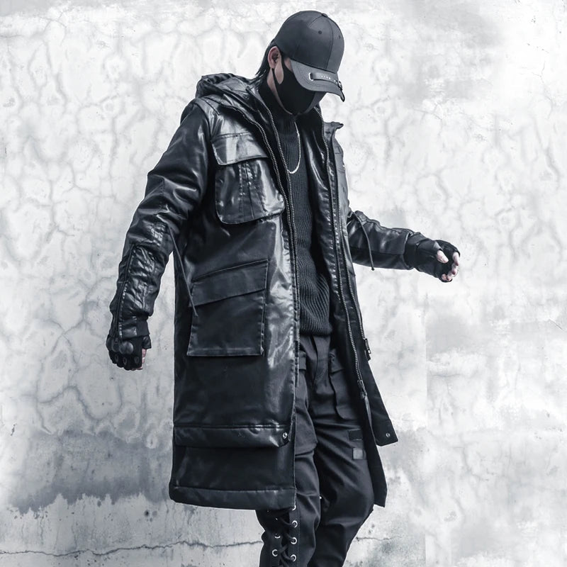 Men's Techwear Winter Functional Windbreaker Parka Jacket - ATLAS 1