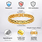Men's Two Tone Stainless Steel Bracelet - ATLAS 1