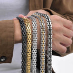 Men's Two Tone Stainless Steel Bracelet - ATLAS 1