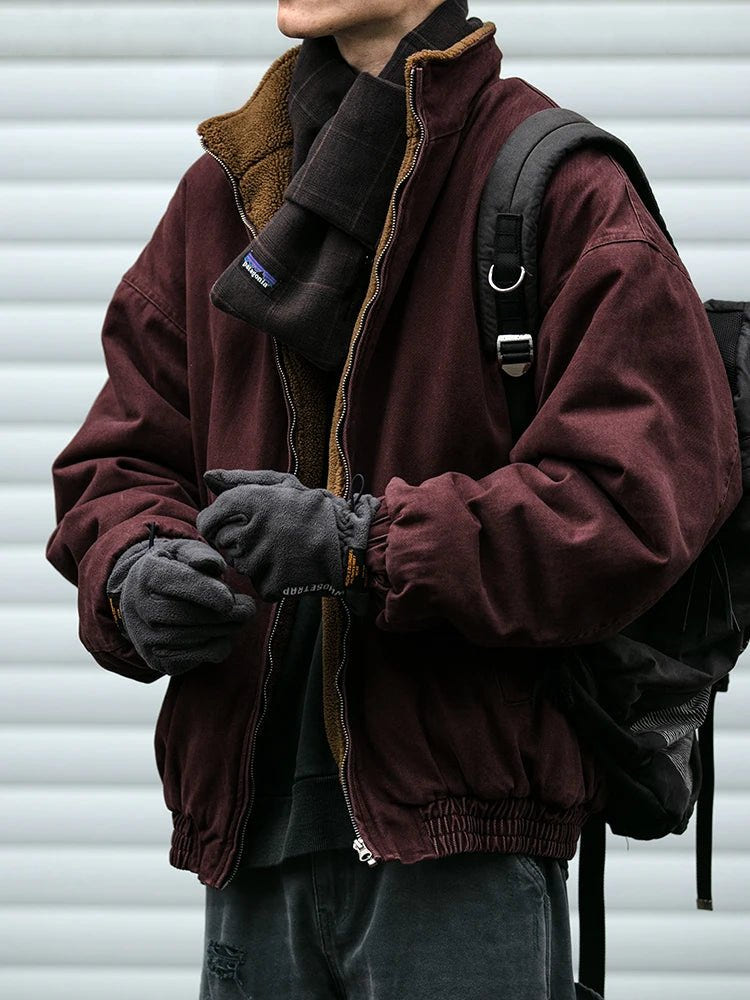 Men's Vintage Wool Techwear Streetwear Jacket - ATLAS 1