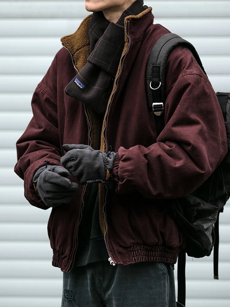 Men's Vintage Wool Techwear Streetwear Jacket - ATLAS 1