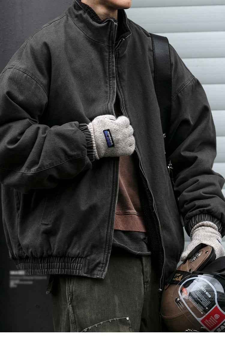 Men's Vintage Wool Techwear Streetwear Jacket - ATLAS 1