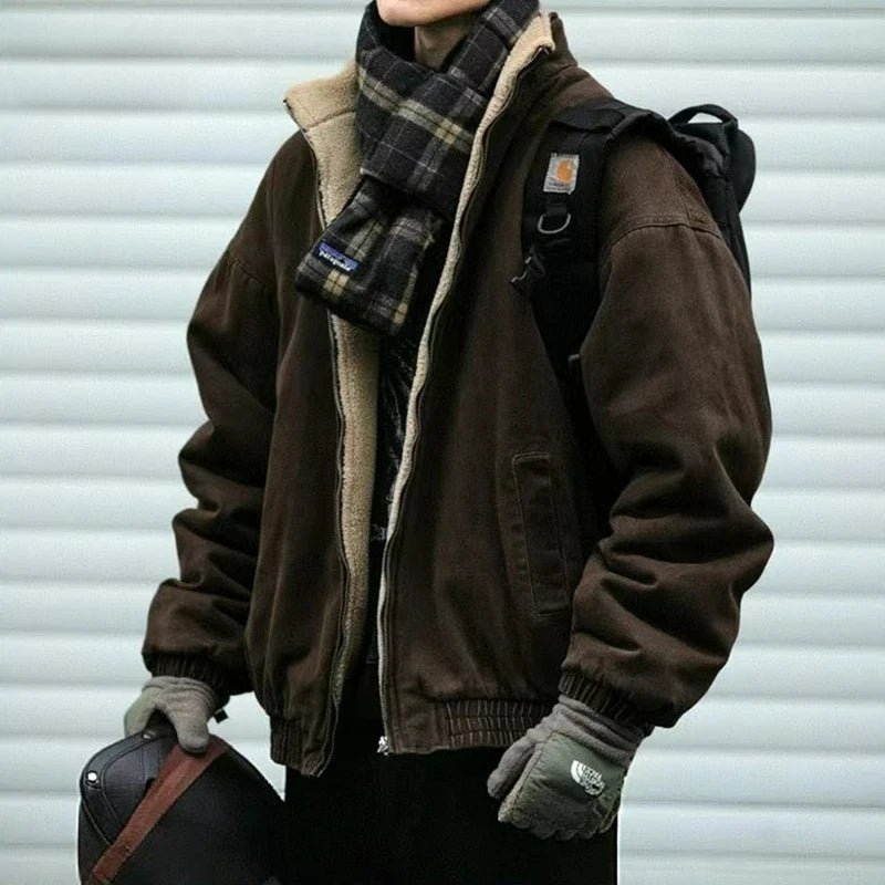Men's Vintage Wool Techwear Streetwear Jacket - ATLAS 1