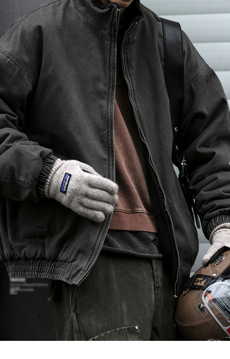 Men's Vintage Wool Techwear Streetwear Jacket - ATLAS 1