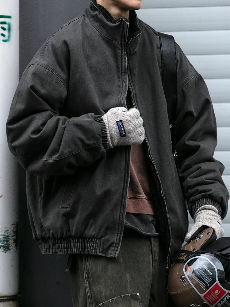 Men's Vintage Wool Techwear Streetwear Jacket - ATLAS 1