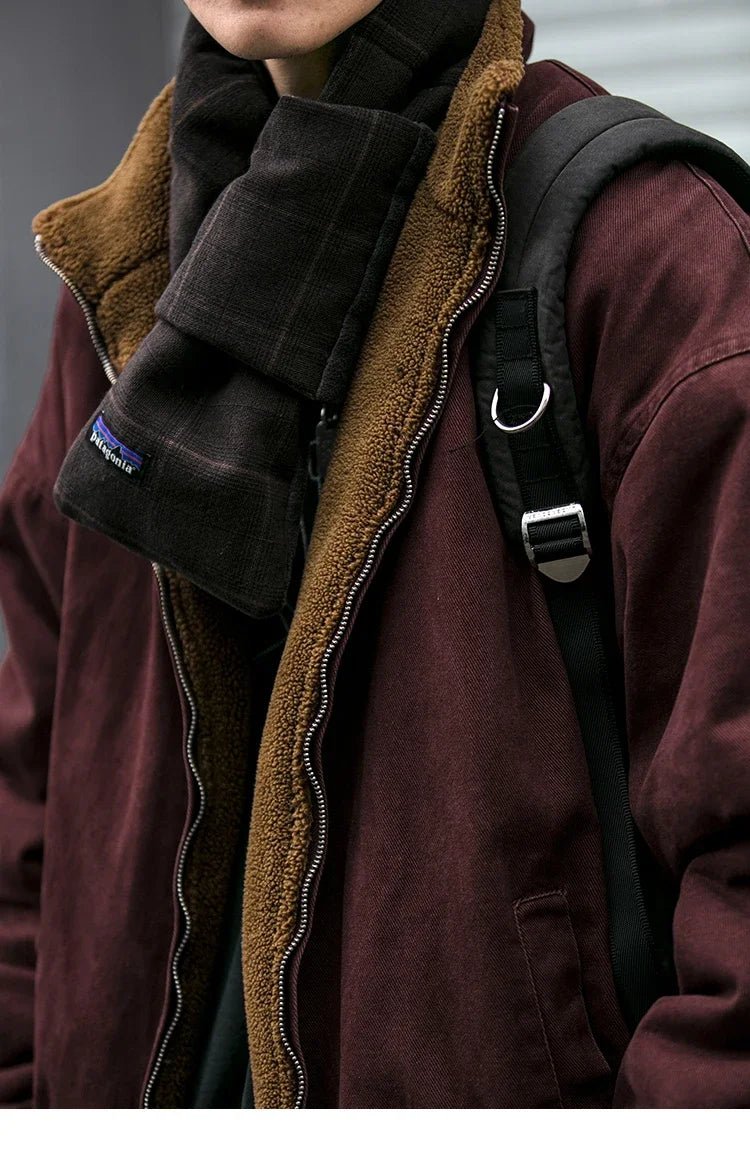 Men's Vintage Wool Techwear Streetwear Jacket - ATLAS 1
