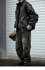 Men's Vintage Wool Techwear Streetwear Jacket - ATLAS 1