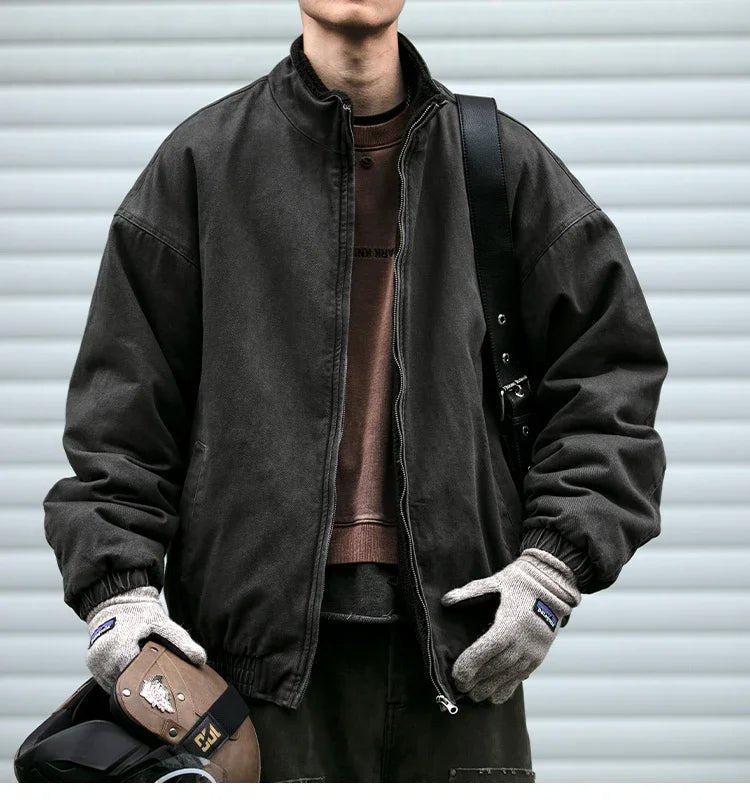 Men's Vintage Wool Techwear Streetwear Jacket - ATLAS 1