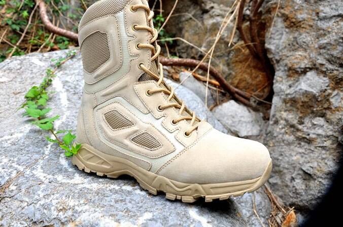 Men's Waterproof Leather Techwear High Boots - ATLAS 1