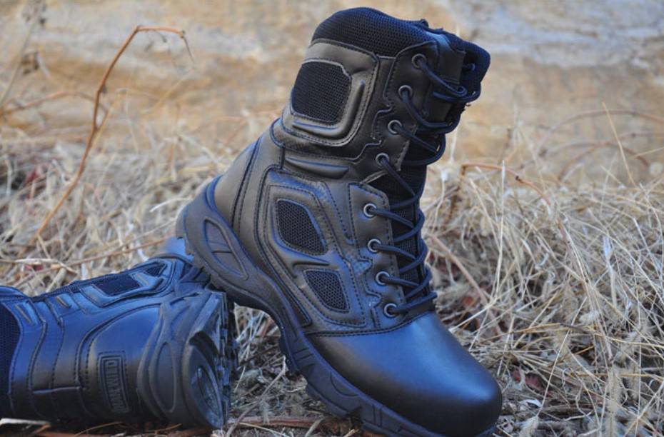 Men's Waterproof Leather Techwear High Boots - ATLAS 1