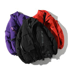 Men’s Winter Ribbons Pocket Padded Parka Jacket - ATLAS 1