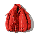 Men’s Winter Ribbons Pocket Padded Parka Jacket - ATLAS 1