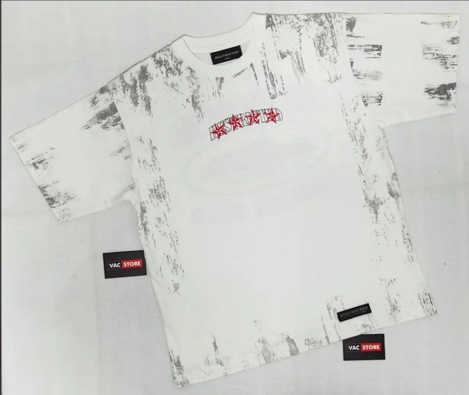 Men's Y2K Cyberpunk Gothic Graphic Tee - ATLAS 1 - Techwear Store