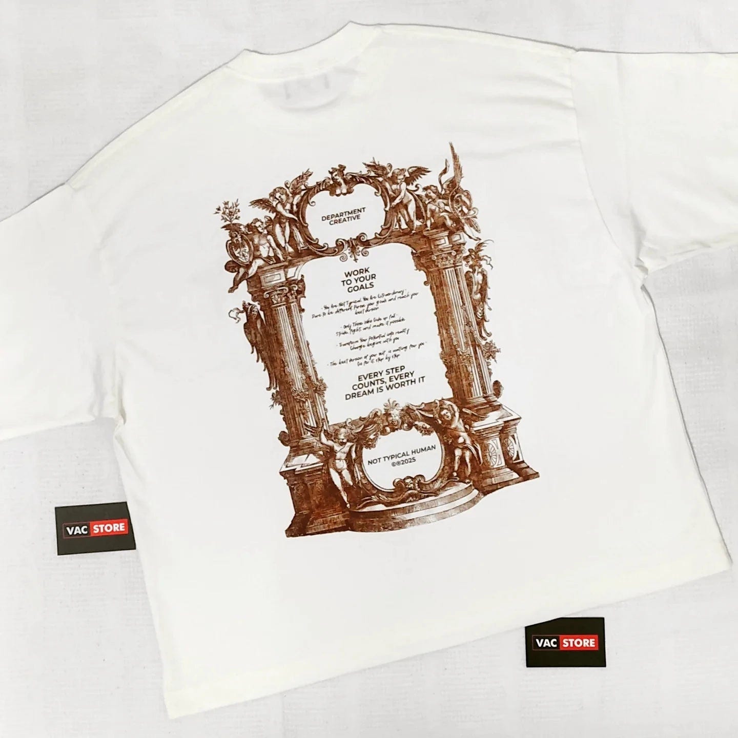 Men's Y2K Cyberpunk Gothic Graphic Tee - ATLAS 1 - Techwear Store