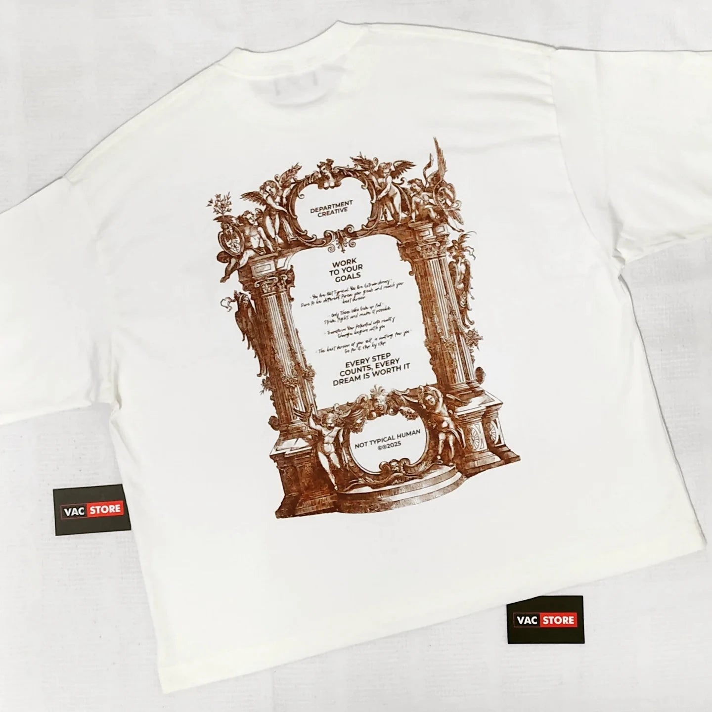 Men's Y2K Cyberpunk Gothic Graphic Tee - ATLAS 1 - Techwear Store