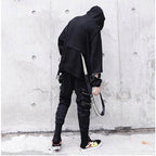 Men's Zipper Sleeve Techwear Hoodie - ATLAS 1