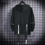 Men's Zipper Sleeve Techwear Hoodie - ATLAS 1