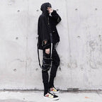 Men's Zipper Sleeve Techwear Hoodie - ATLAS 1