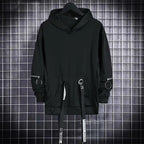 Men's Zipper Sleeve Techwear Hoodie - ATLAS 1