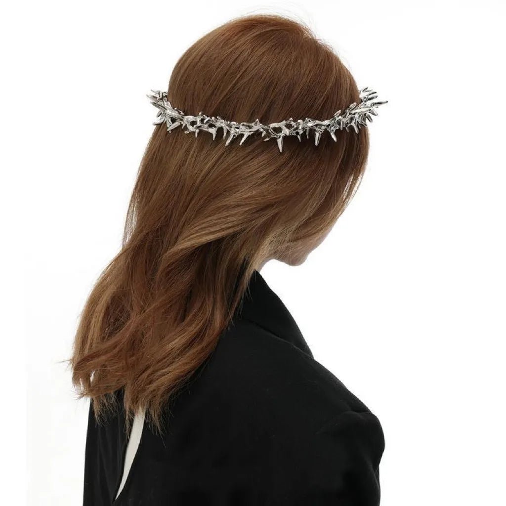 Metal Thorn Crown Gothic Cosplay Headpiece - ATLAS 1