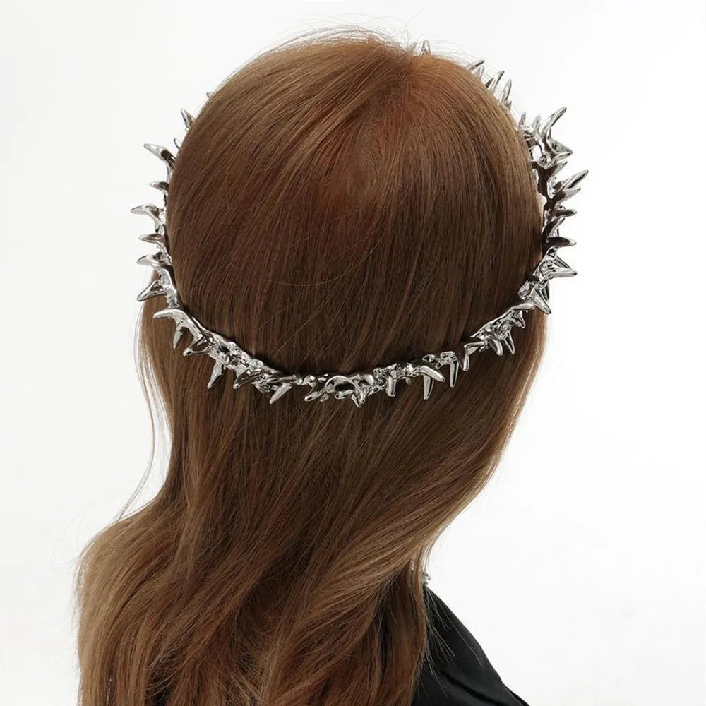 Metal Thorn Crown Gothic Cosplay Headpiece - ATLAS 1