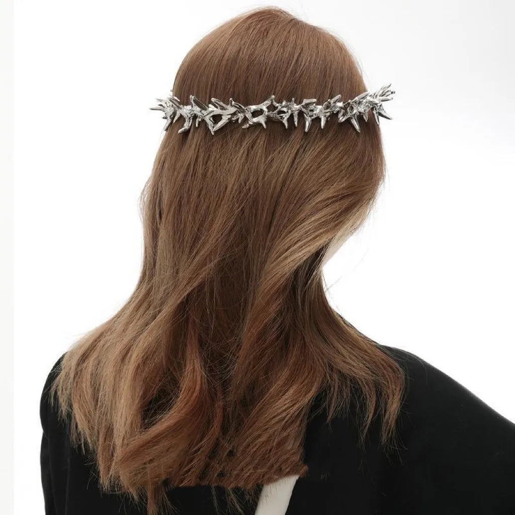 Metal Thorn Crown Gothic Cosplay Headpiece - ATLAS 1