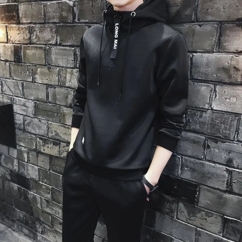 Minimal Techwear Street Hooded Jacket - ATLAS 1