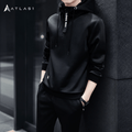 Minimal Techwear Street Hooded Jacket - ATLAS 1