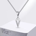 Modern Beveled Star Chain Necklace - ATLAS 1