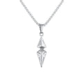 Modern Blue Stone Stainless Steel Necklace - ATLAS 1 - Techwear Store