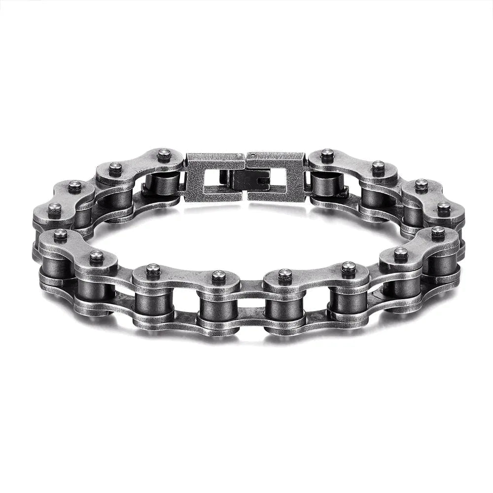 Mountain Bike Chain Bracelet Stainless Steel - ATLAS 1