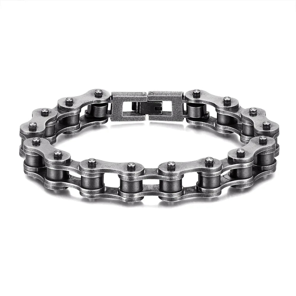 Mountain Bike Chain Bracelet Stainless Steel - ATLAS 1